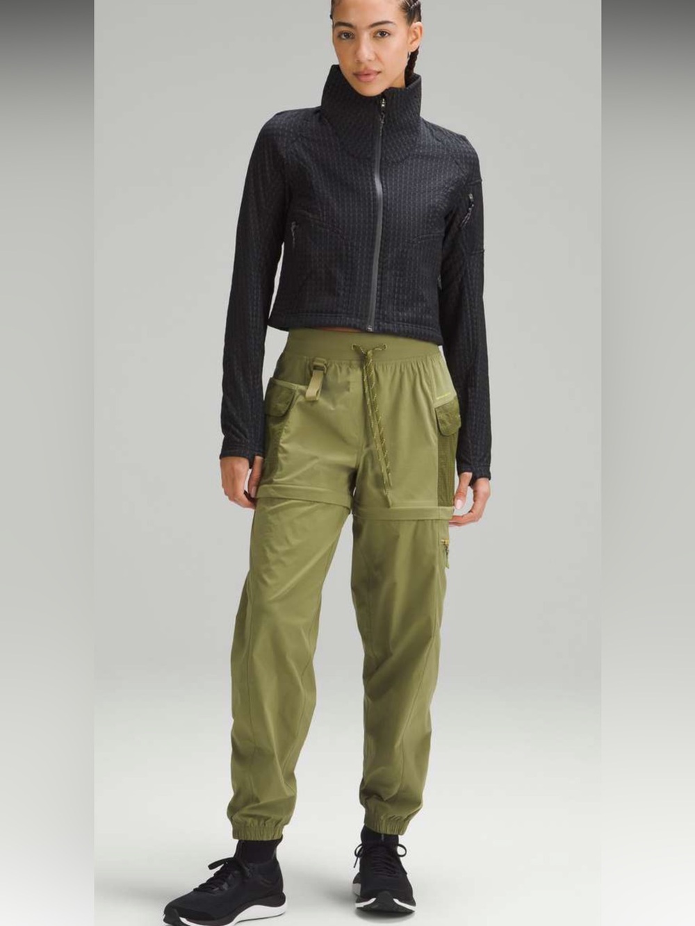 Lululemon convertible high rise  hiking jogger.